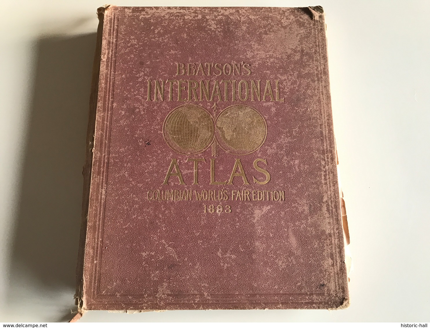 BEATSON’S International Atlas - Columbian World’s Fair Edition - 1893 - America Del Nord
