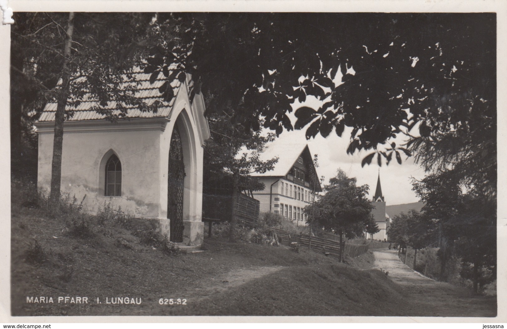 AK - Salzburg - Lungau - Maria Pfarr - Strassenansicht - 1938 - Mariapfarr