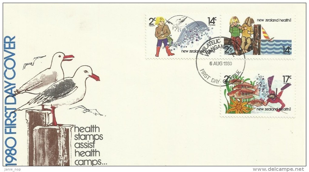 New Zealand 1980 Health FDC - FDC