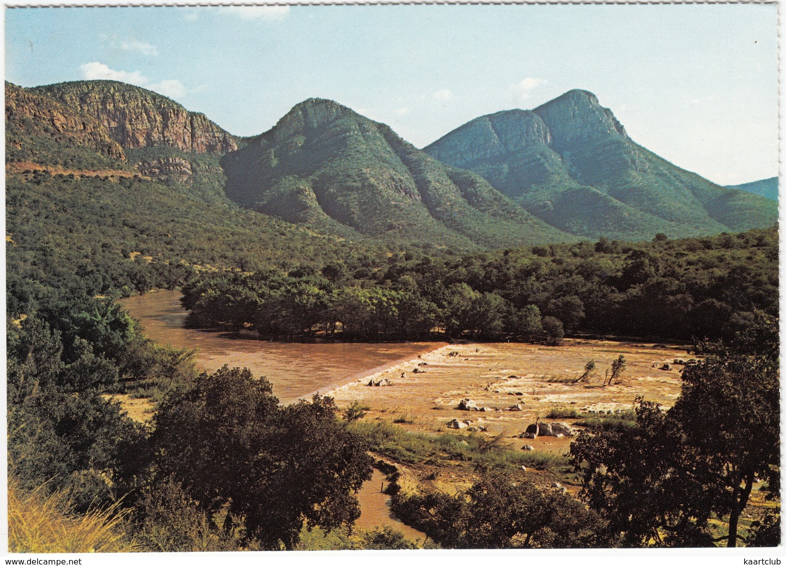 Mountain Scenery - Olifants River Valley -  Eastern Transvaal - (South Africa) - Zuid-Afrika
