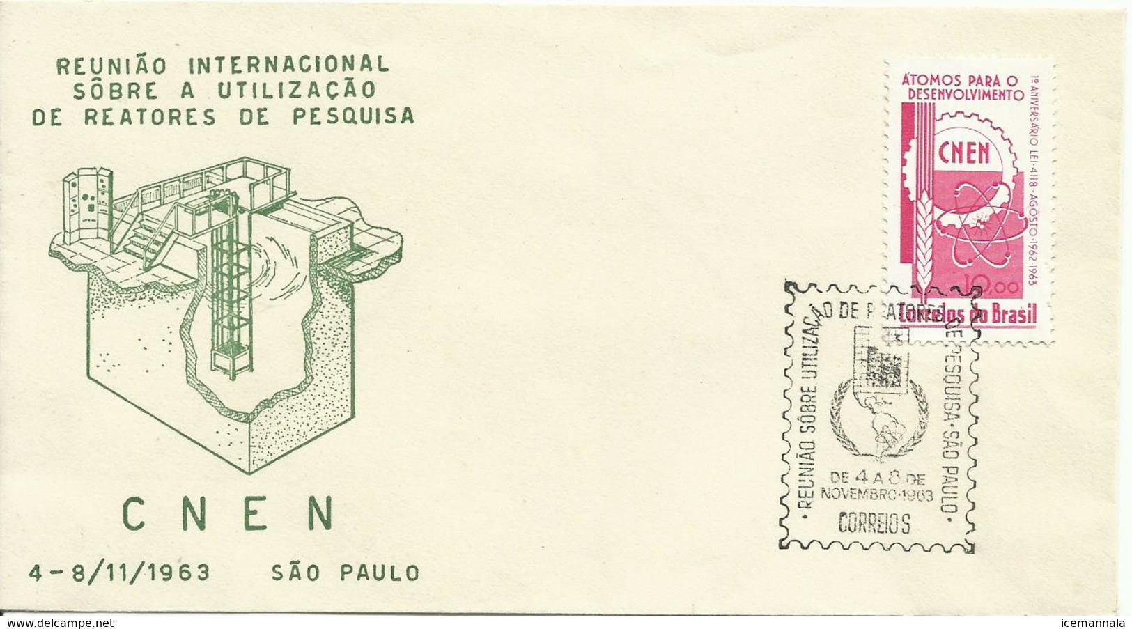 BRASIL, SOBRE CNEN - Cartas & Documentos