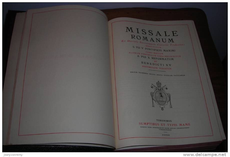 Missale Romanum - 1949. - Religion