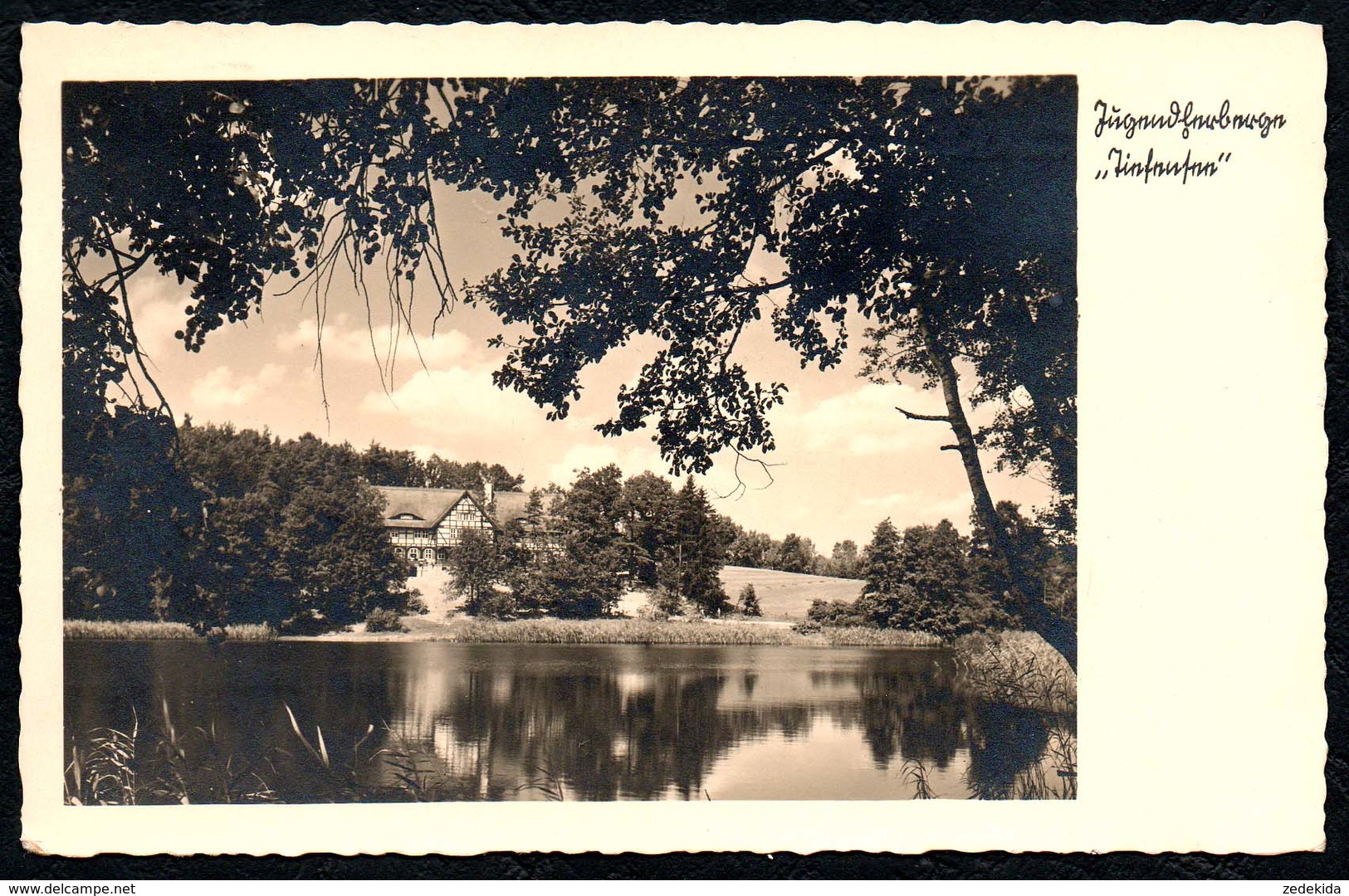 B8343 - Tiefensee - Jugendherberge Reichsverband DJH Berlin Brandenburg - Hans Hertz - Hans Andres - Werneuchen