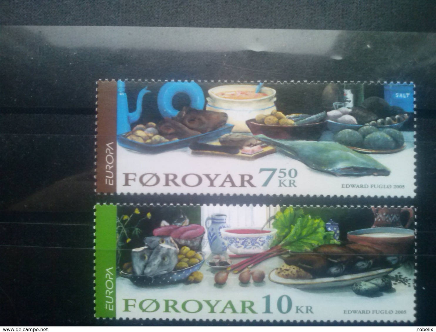 FAROE Islands 2005   EUROPA  CEPT   Set 2 Val   MNH** - 2005