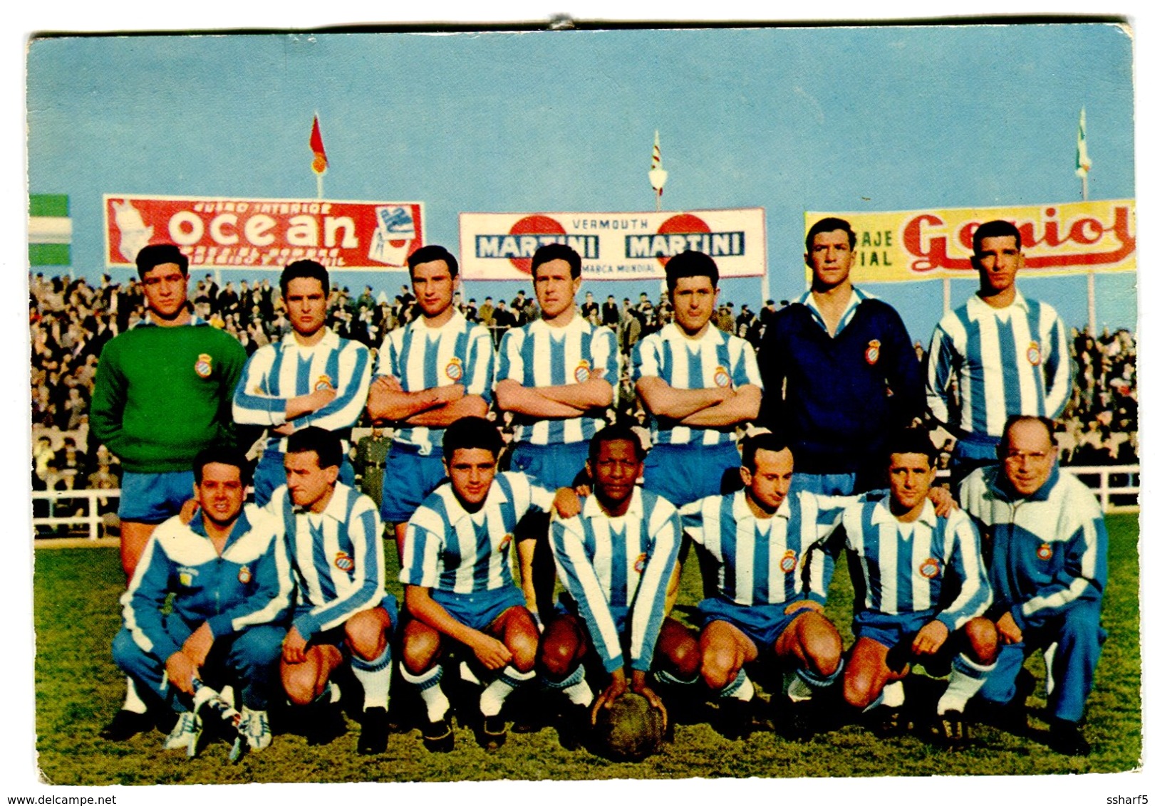 Futebol Football Team EQUIPA Del R.C.D. Espanol RCD Espanyol 1969? - Autres & Non Classés