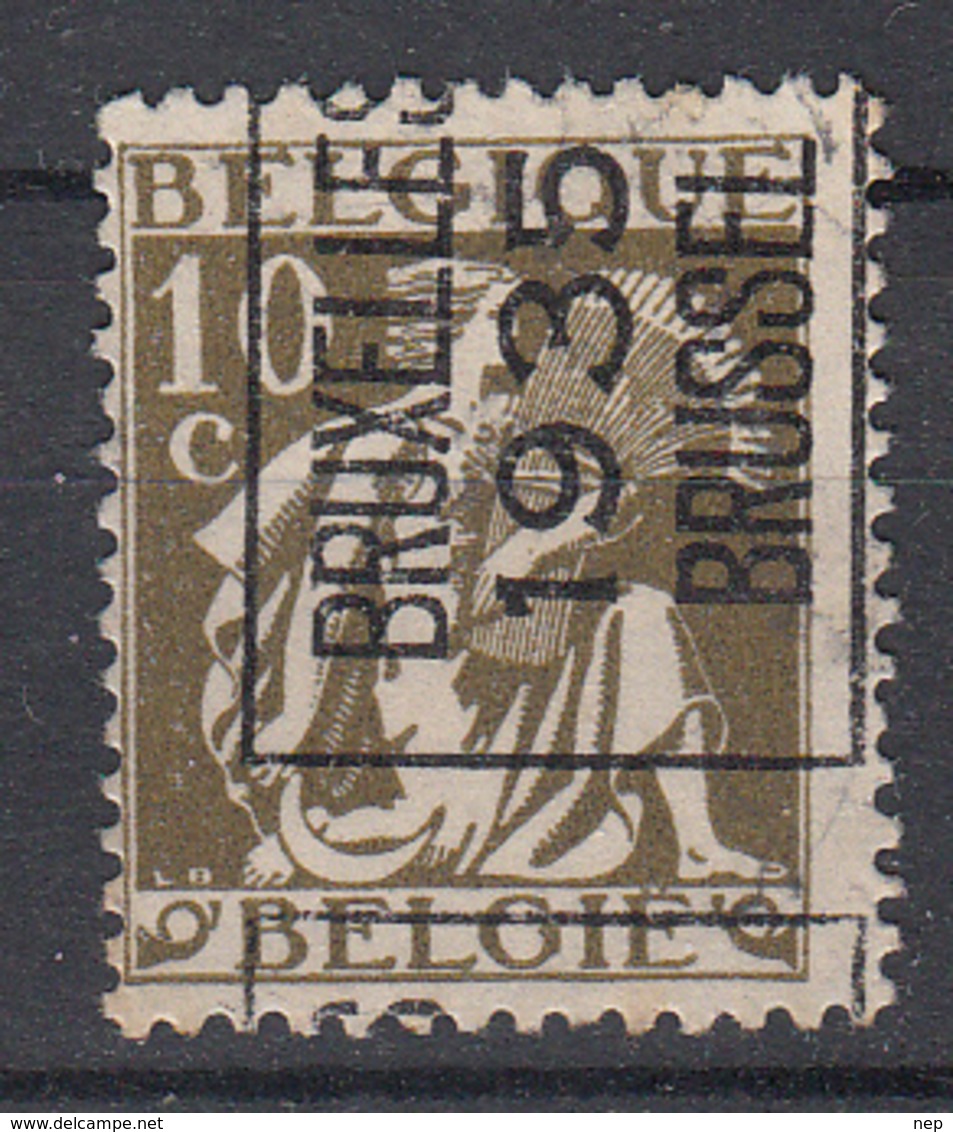 BELGIË - PREO - 1935 - Nr 306 A (KANTDRUK + 50%) - BRUXELLES 1935 BRUSSEL - (*) - Typos 1932-36 (Cérès Und Mercure)