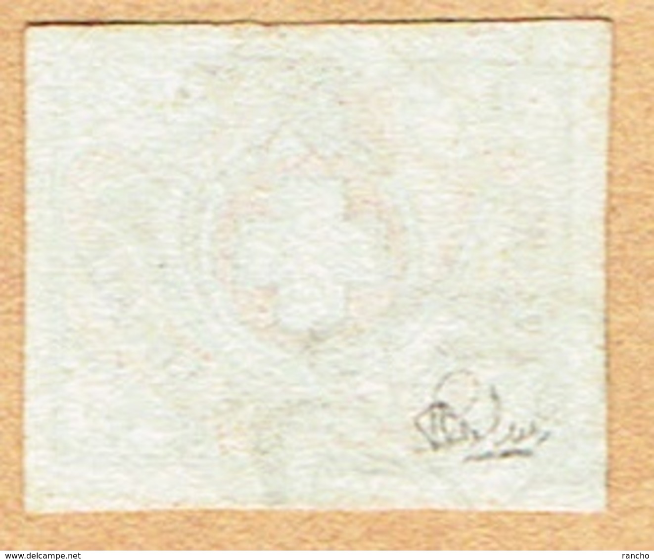 1850 TIMBRE OBLITERE ATTESTATIONS D'EXPERTISES ( DEMAREST ) C/.S.B.K. Nr:12. Y&TELLIER Nr:11. MICHEL Nr:4. - 1843-1852 Federal & Cantonal Stamps