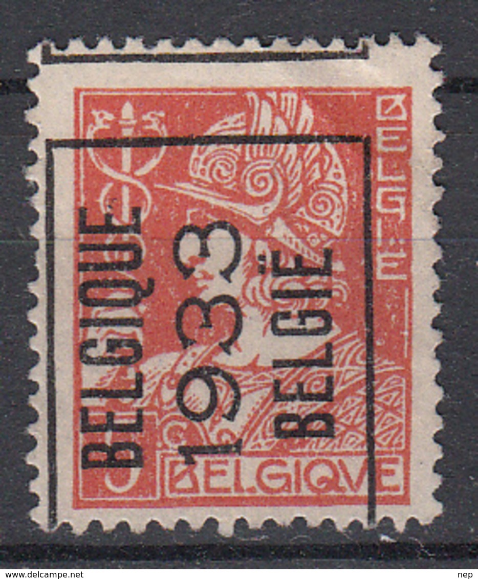 BELGIË - PREO - 1933 - Nr 261 A (KANTDRUK + 50%) - BELGIQUE 1933 BELGIË - (*) - Typo Precancels 1932-36 (Ceres And Mercurius)