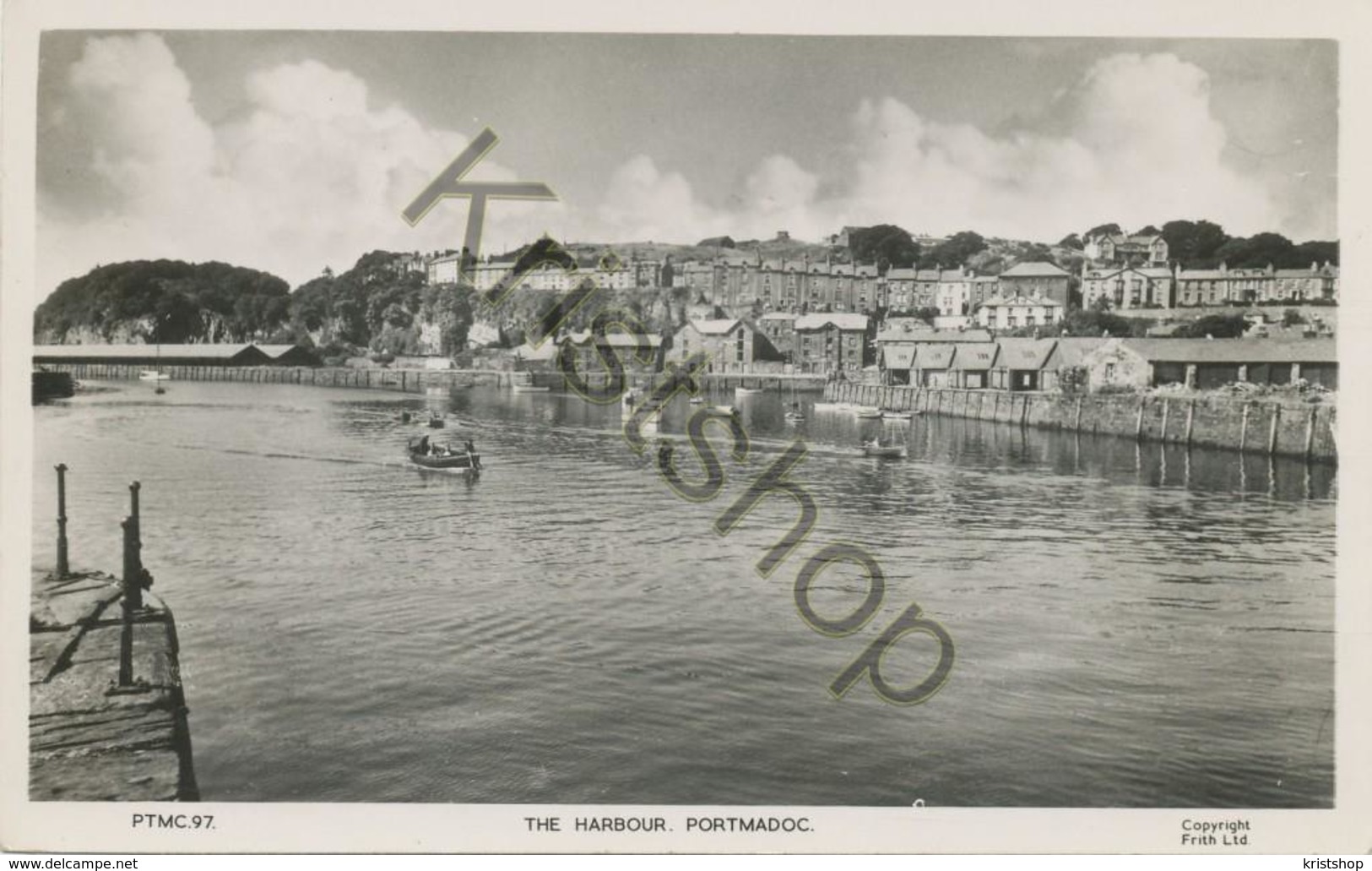 The Harbour - Portmadoc  [W 1072) - Caernarvonshire