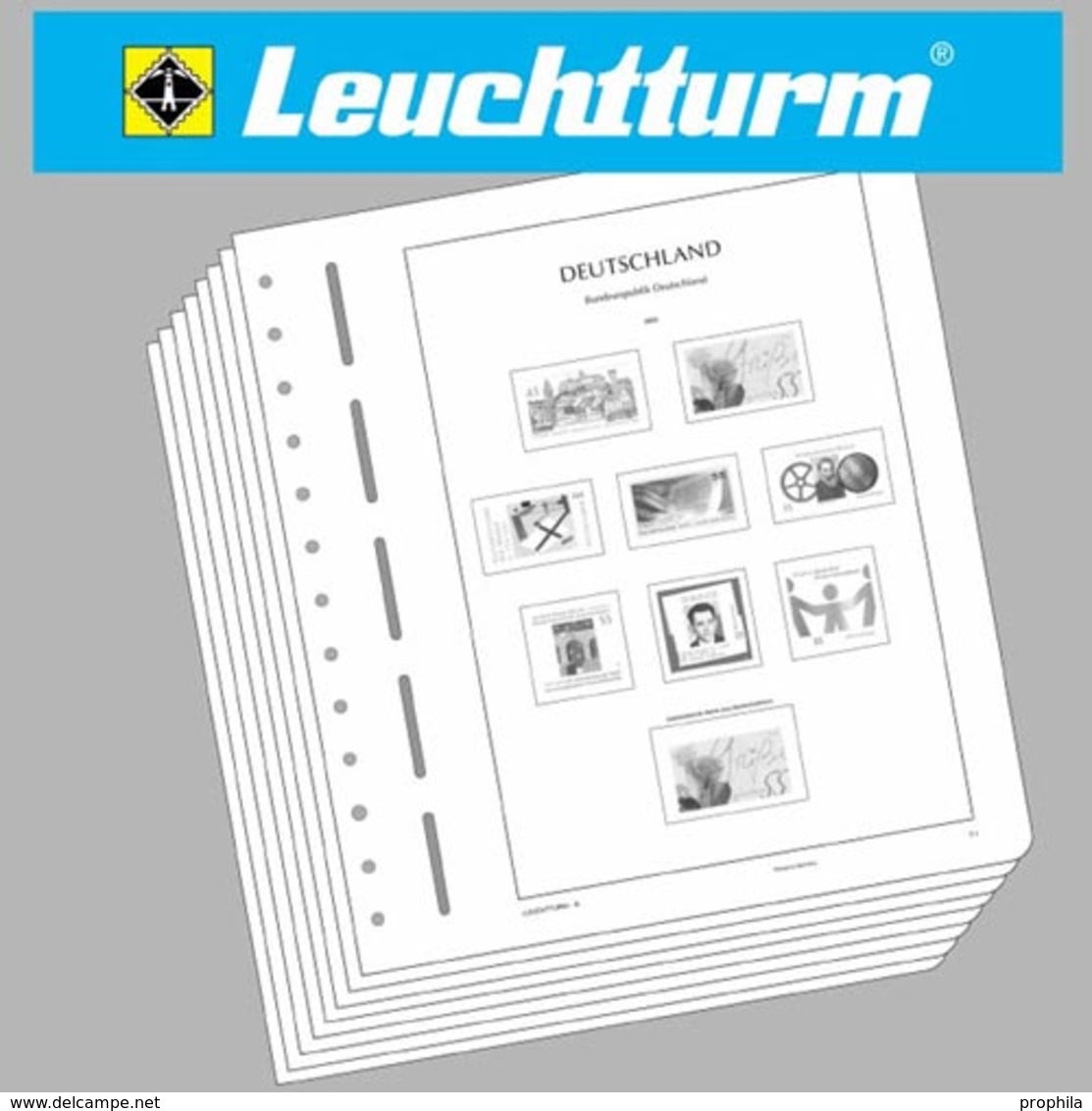 LEUCHTTURM Vordruckblätter Bundesrepublik Deutschland 2015-2019 - Pre-Impresas