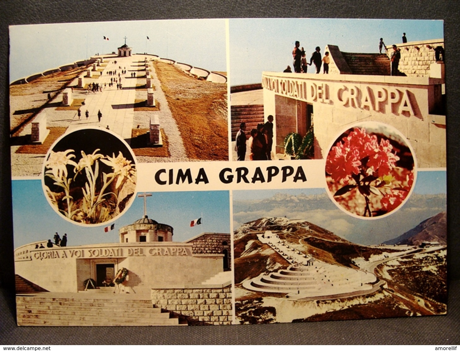 (FG.I50) CRESPANO DEL GRAPPA - OSSARIO SACRARIO MILITARE DEL MONTE GRAPPA (TREVISO) Viaggiata 1979 - Treviso