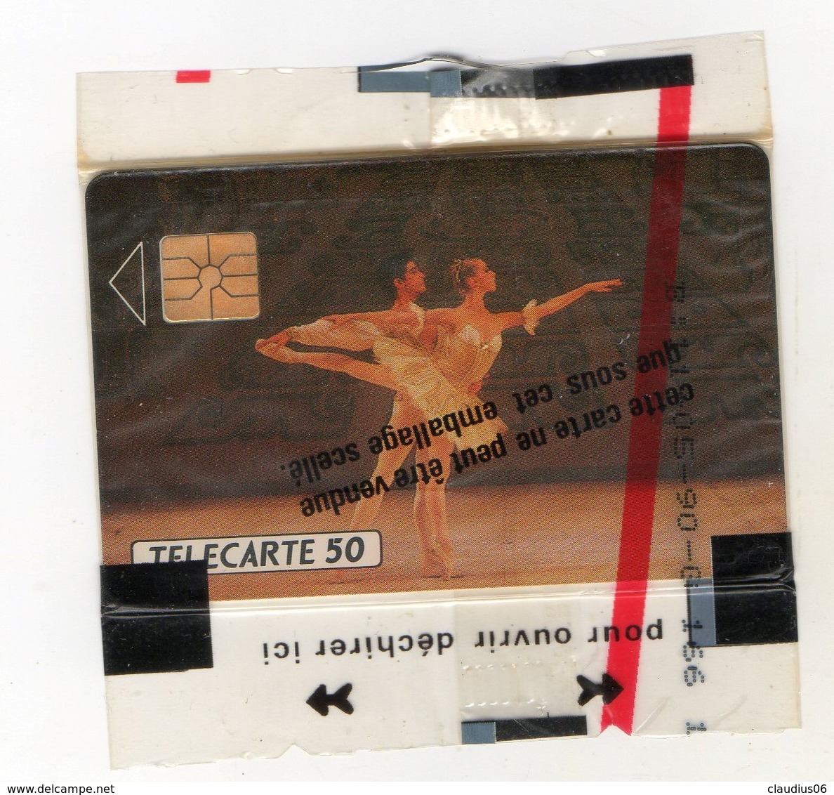 TELECARTE   MF8  BALLETS DE MONTE CARLO   *NSB* - Monaco