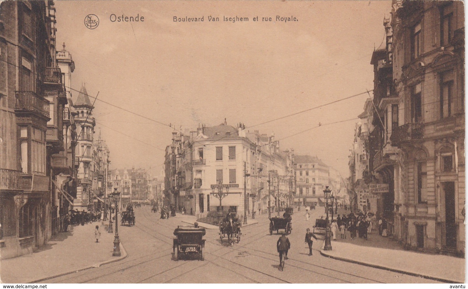 OOSTENDE / VAN ISEGHEM LAAN EN KONINKLIJKE STRAAT - Oostende