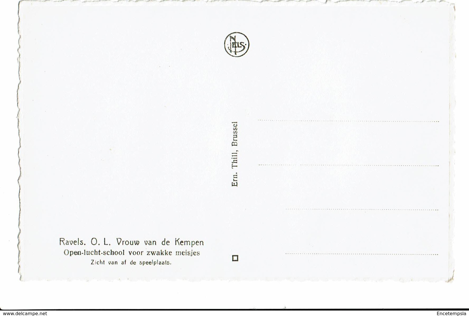 CPA - Carte Postale -BELGIQUE - Ravels-OLV Van Kempen- S2799 - Ravels