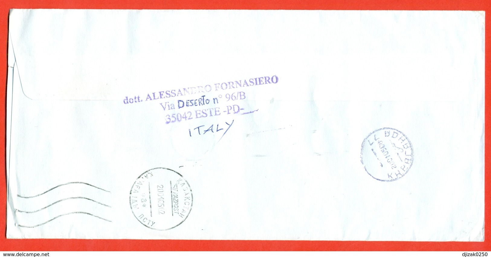 Italy 2004.Women In Art. Envelope Passed The Mail. Airmail. - Airmail