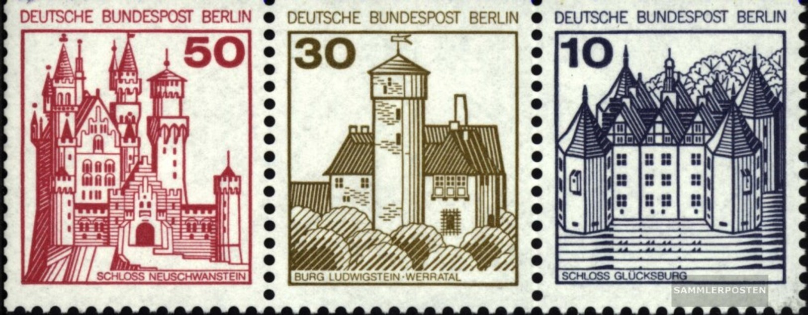 Berlin (West) W63 FDC 1977 Burgen Und Schlösser - Sonstige & Ohne Zuordnung