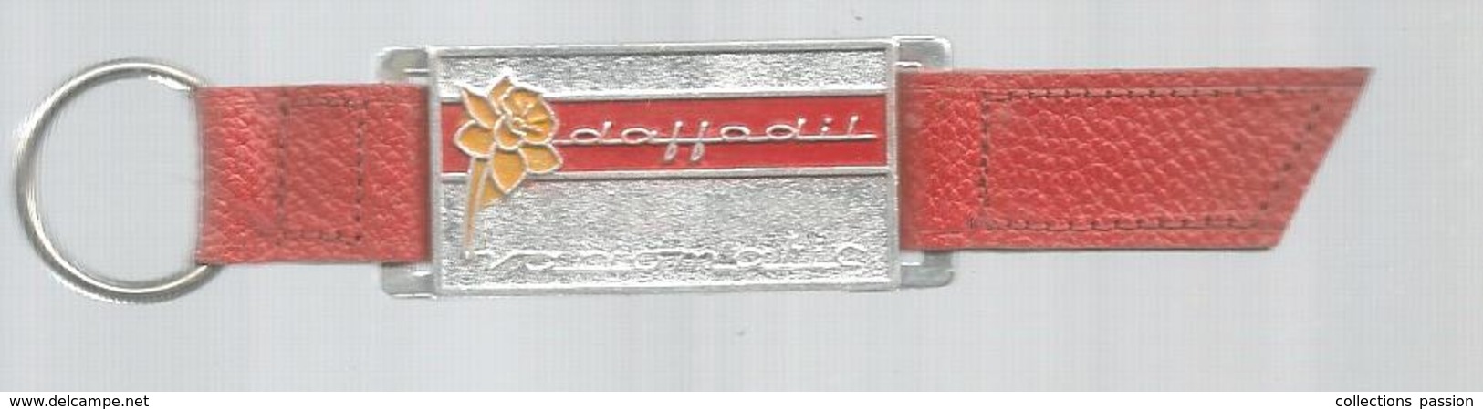 Porte Clefs, Clés , Automobile , DAF , Daffodil , Velomatic , 2 Scans ,  Frais Fr 1.95 - Porte-clefs