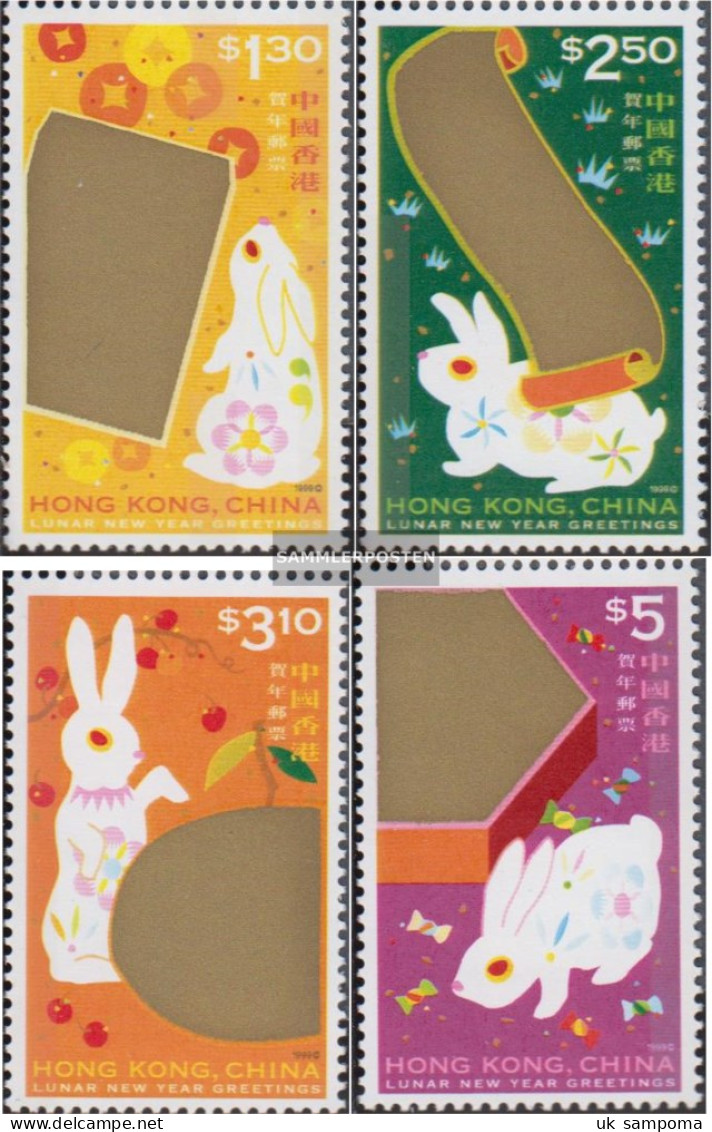 Hong Kong 861-864 (complete Issue) Unmounted Mint / Never Hinged 1999 Chinese Year - Unused Stamps