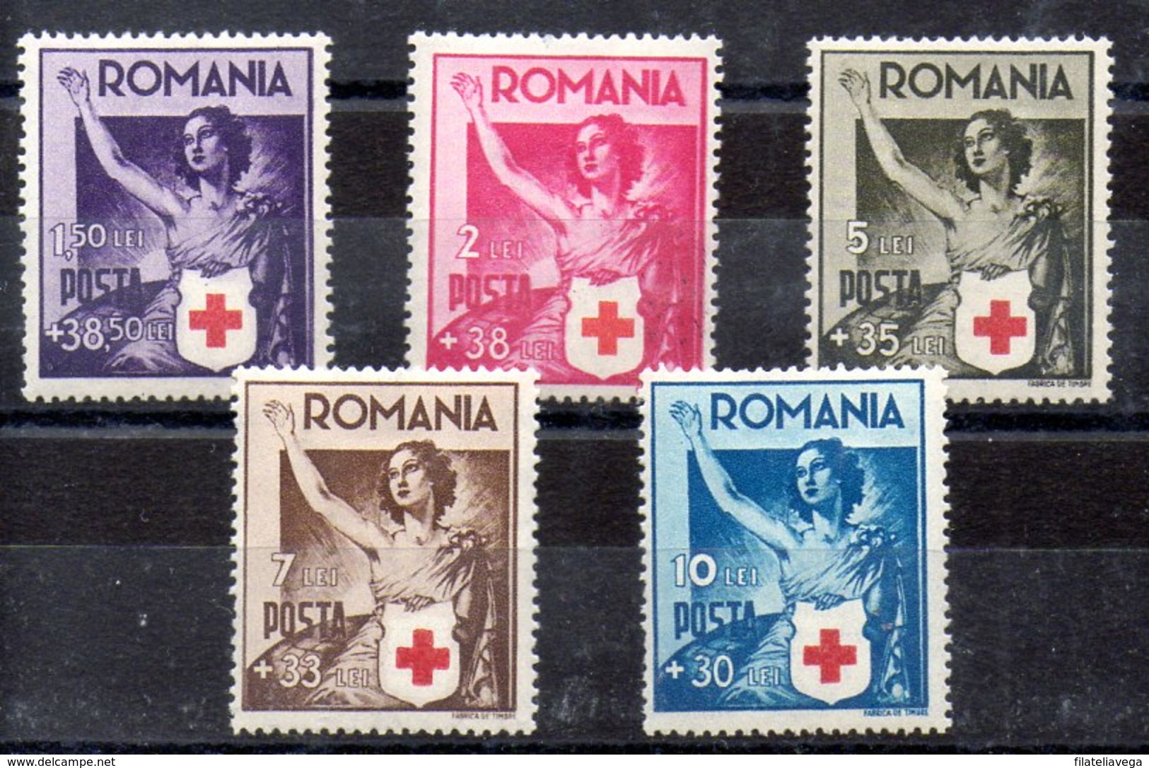 Serie De Rumania N ºYvert 649/53 * - Unused Stamps