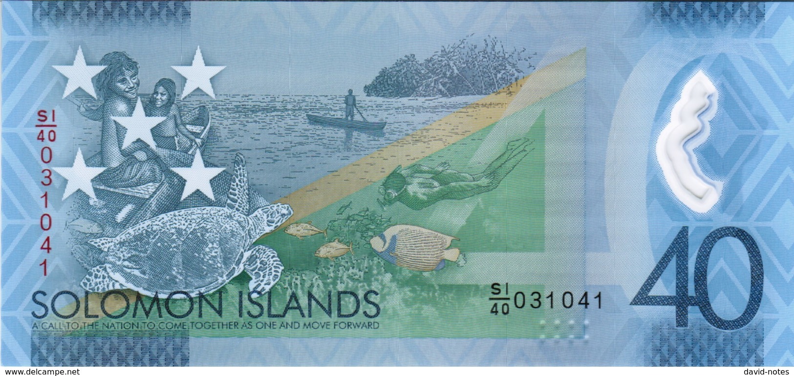 Solomon Islands - Pick New - 40 Dollars 2018 - Unc - Commemorative - Isola Salomon