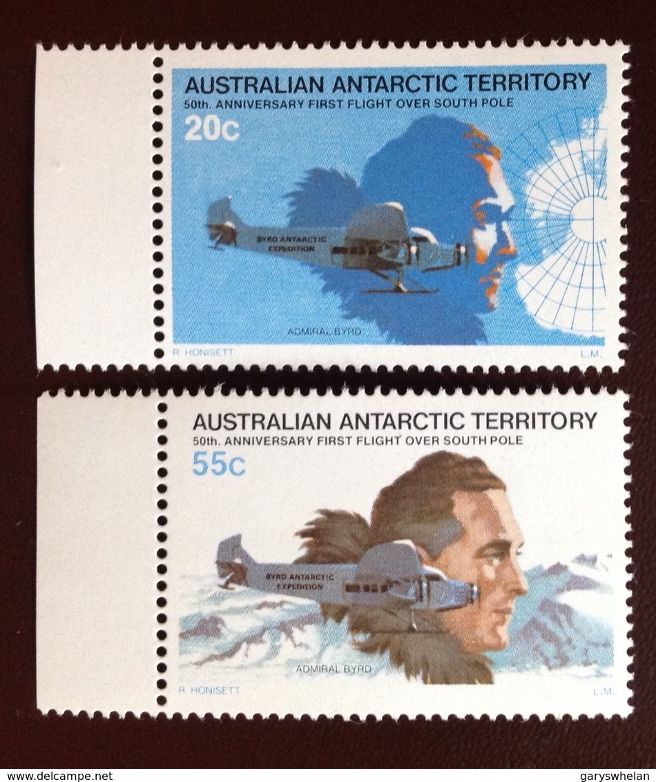 Australian Antarctic Territory AAT 1979 First South Pole Flight MNH - Unused Stamps