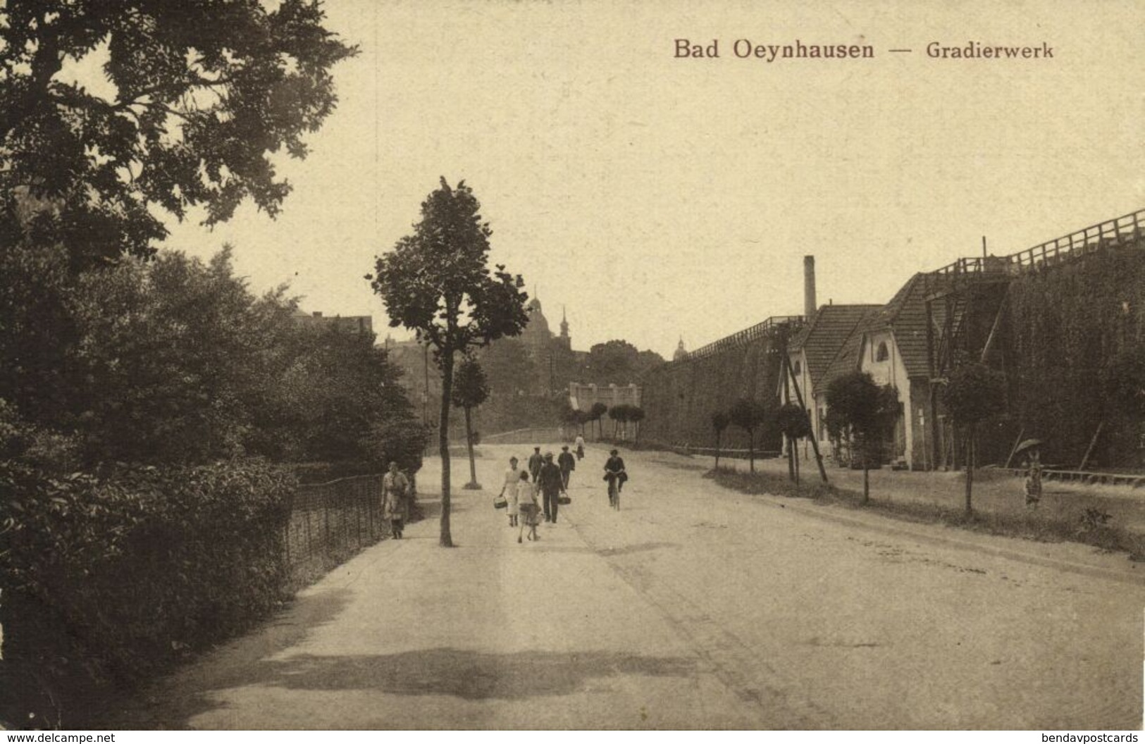 BAD OEYNHAUSEN, Gradierwerk (1910s) AK - Bad Oeynhausen