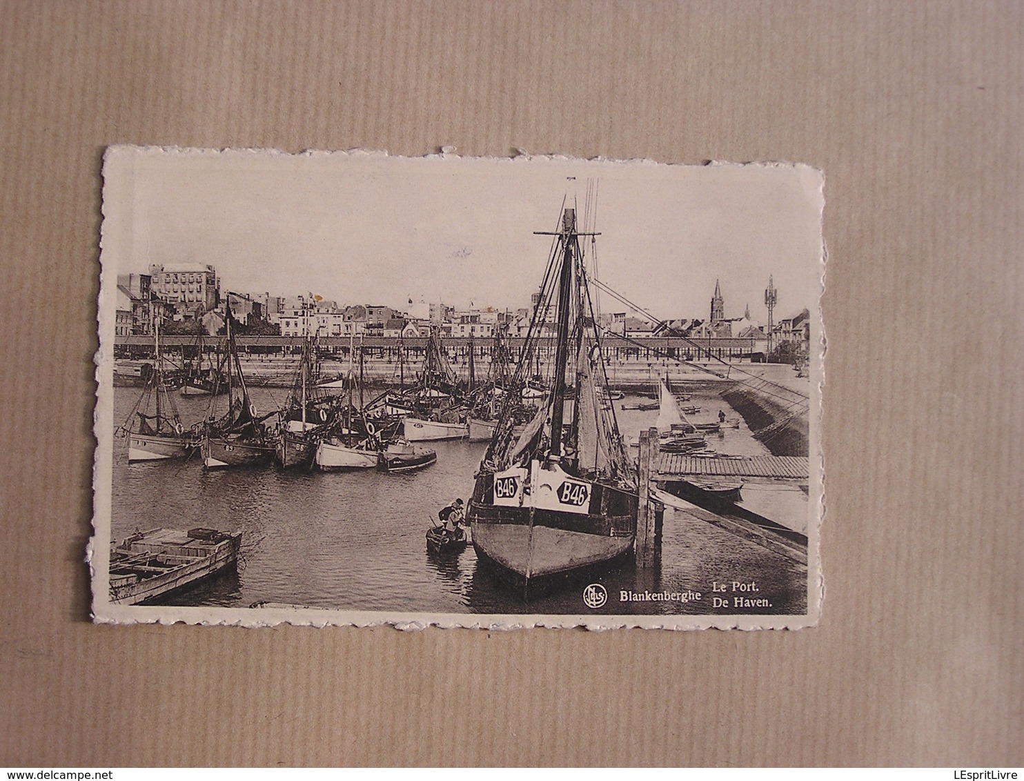 BLANKENBERGE De Haven Le Port Blankenberghe België Belgique Carte Postale Postcard - Blankenberge