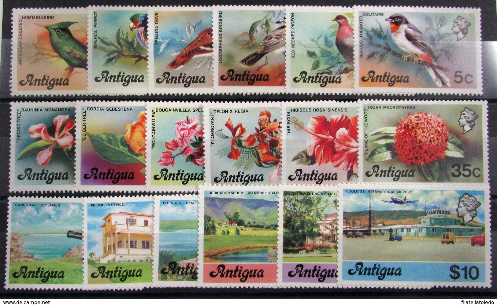 Antigua 397/414 ** - Antigua Und Barbuda (1981-...)