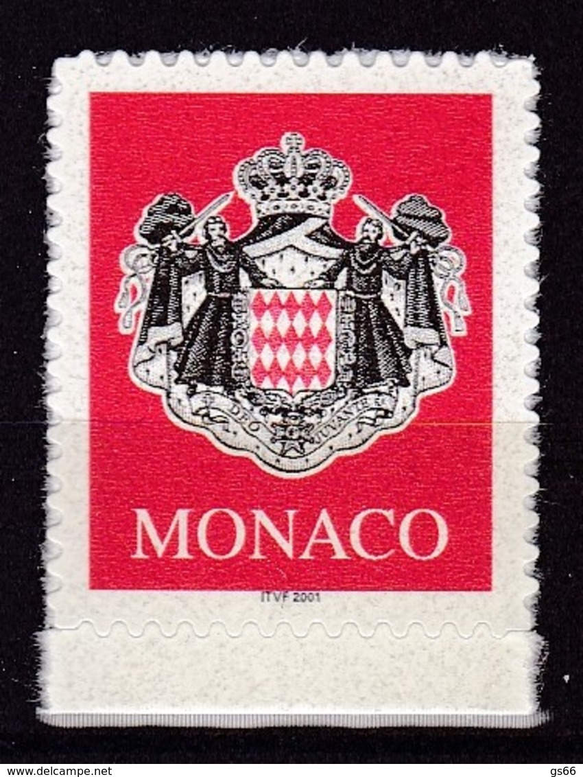 2000, Monaco, 2537, Freimarke: Staatswappen. MNH **, - Ungebraucht