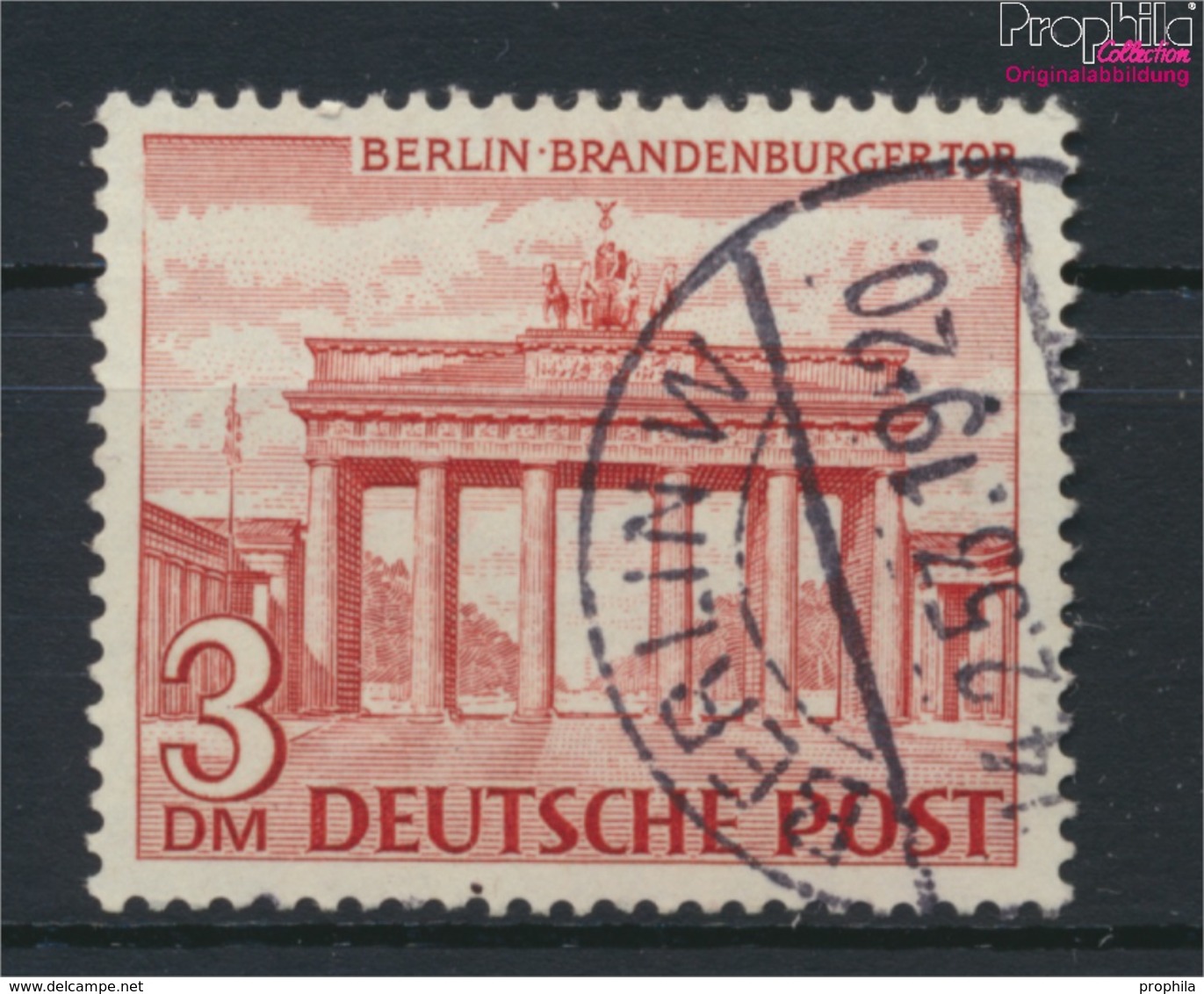 Berlin (West) 59X Fallendes Wasserzeichen Gestempelt 1949 Berliner Bauten (9233317 - Oblitérés