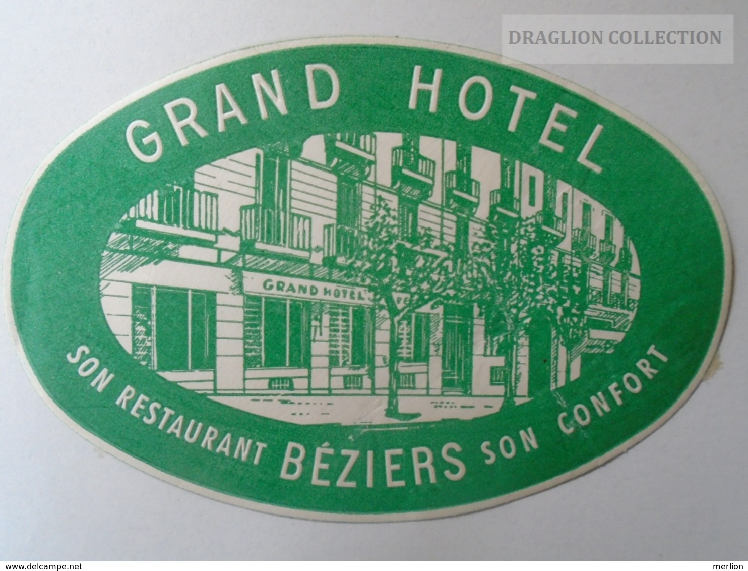 J224.12 Grand Hotel Béziers -Hotel Label - Hotel Labels