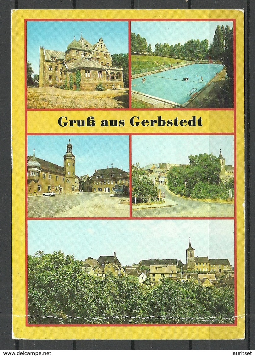 Deutschland DDR 1988 Ansichtskarte GERBSTEDT Kr Hettstedt Sauber Unbenutzt - Gerbstedt