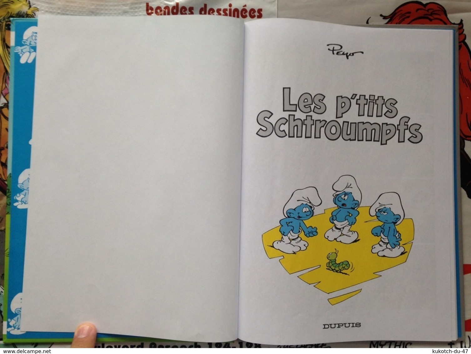 BD Les P'tits Schtroumpfs - Peyo (2004) - Schtroumpfs, Les - Los Pitufos