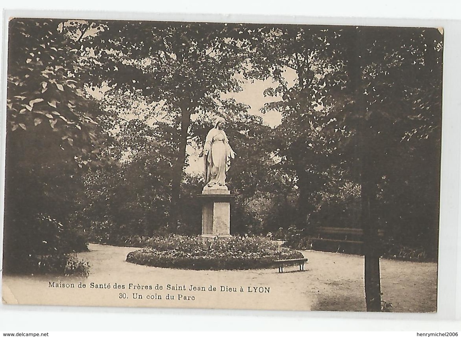 Lyon 69 - Maison De Santé Des Frères De Saint Jean De Dieu , Un Coin Du Parc - Andere & Zonder Classificatie