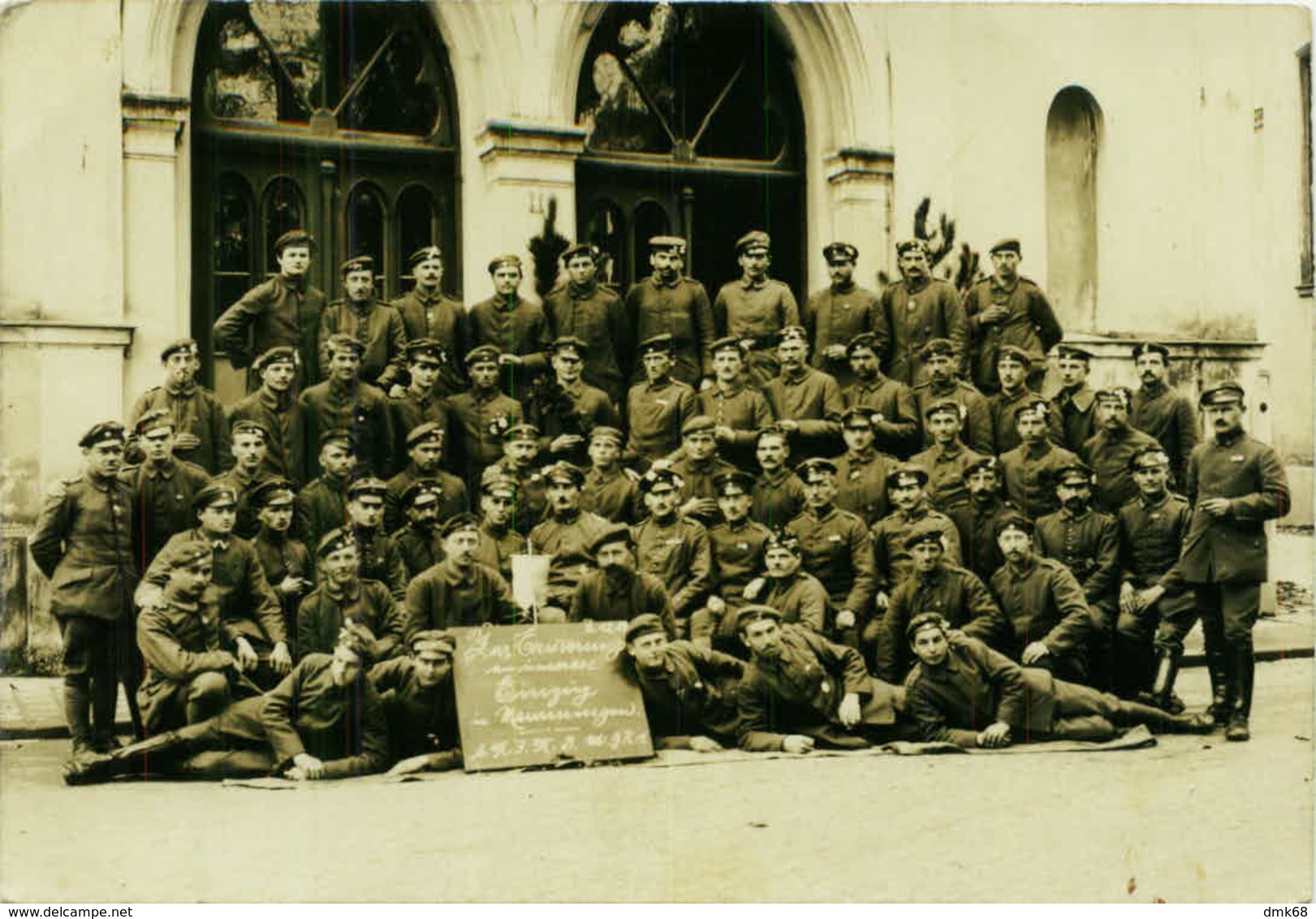 GERMANY - SOLDIERS - RPPC POSTCARD - 1910s (BG612) - Memmingen