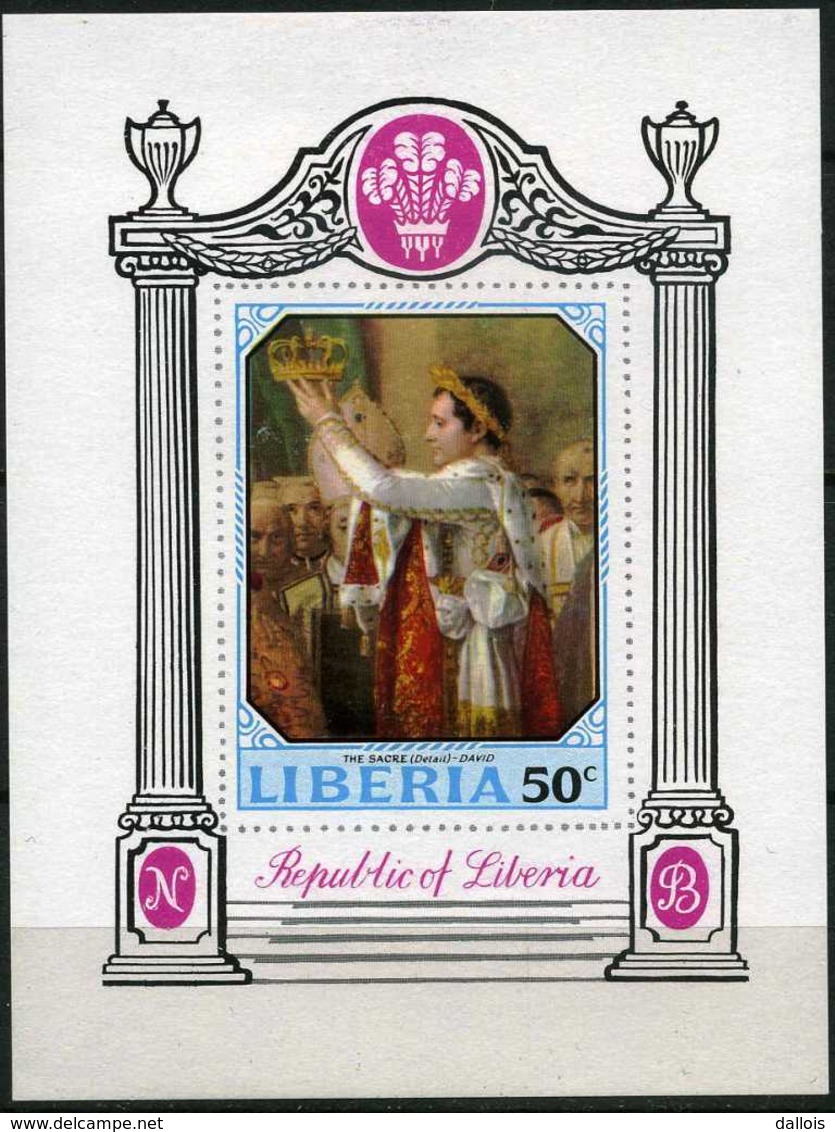 Liberia - 1970 - Sacre De Napoléon - David - Neuf - Napoleon