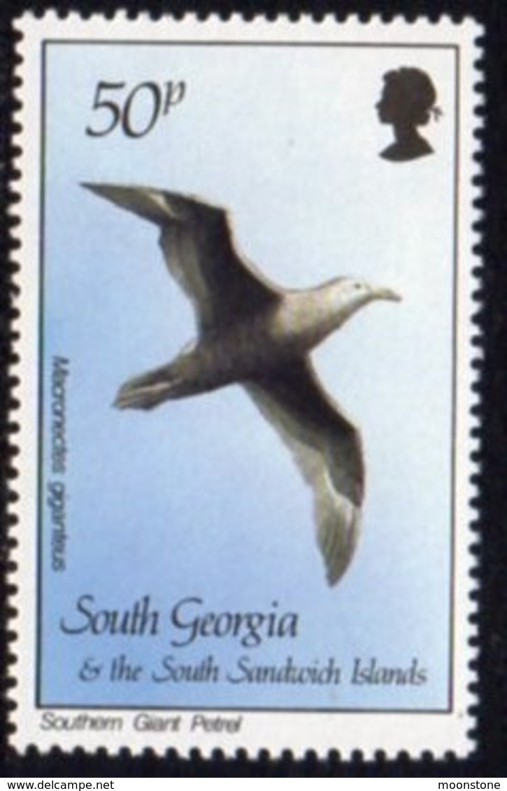 South Georgia 1987 Birds Definitives 50p Giant Petrel Value, MNH, SG 173 - Falkland Islands