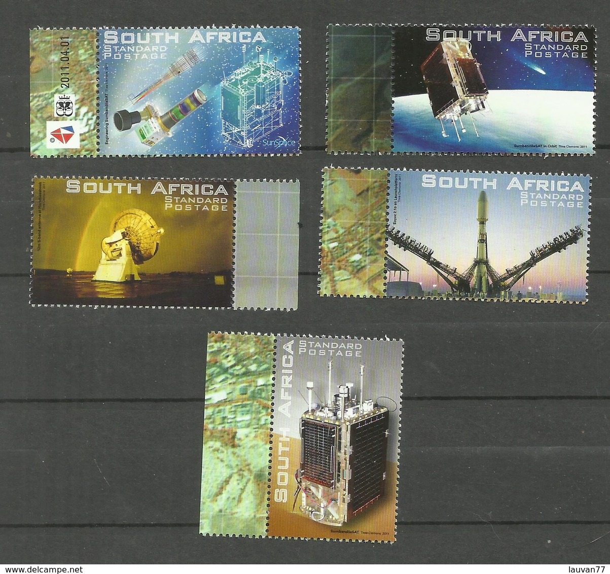 Afrique Du Sud N°1596 à 1600 Neufs** - Unused Stamps