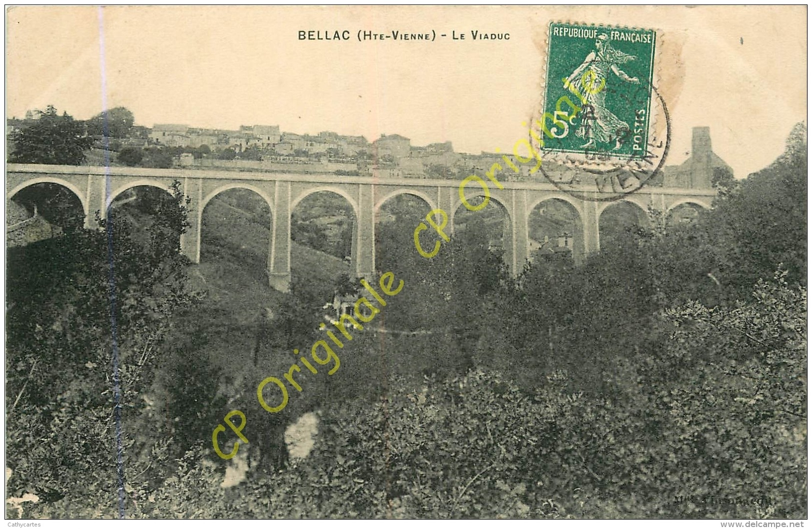 87. BELLAC .  Le Viaduc . - Bellac