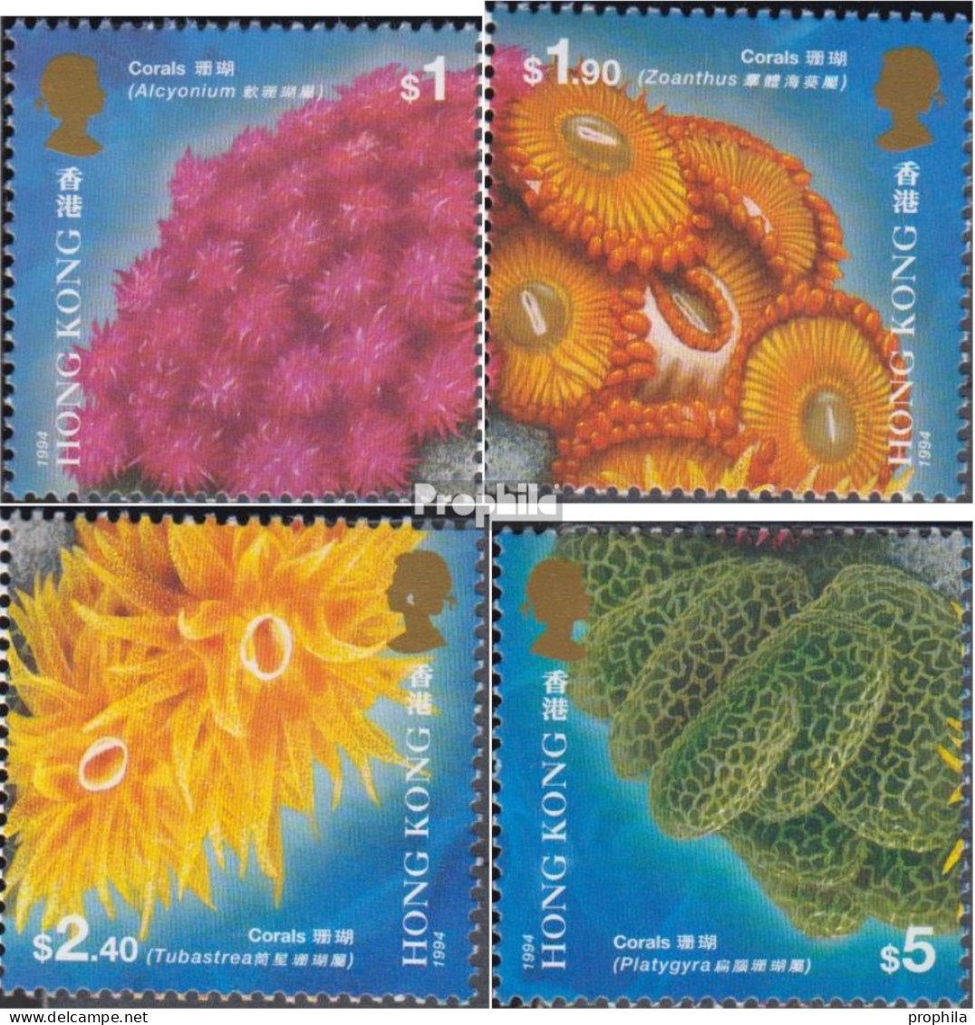 Hongkong 728-731 (kompl.Ausg.) Postfrisch 1994 Korallen - Unused Stamps