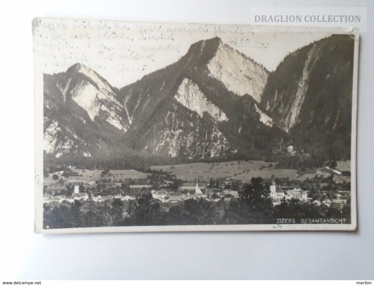 D161363 Suisse  GRISON  - ZIZERS  - 1935 - Zizers