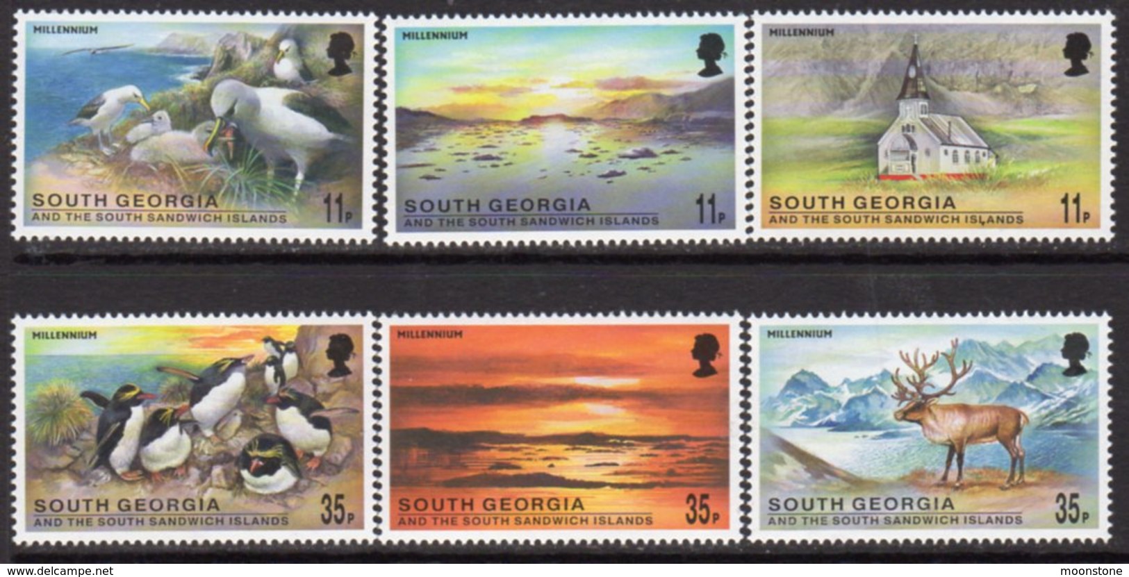 South Georgia 1999 New Millenium Set Of 6, MNH, SG 306/11 - Falkland Islands