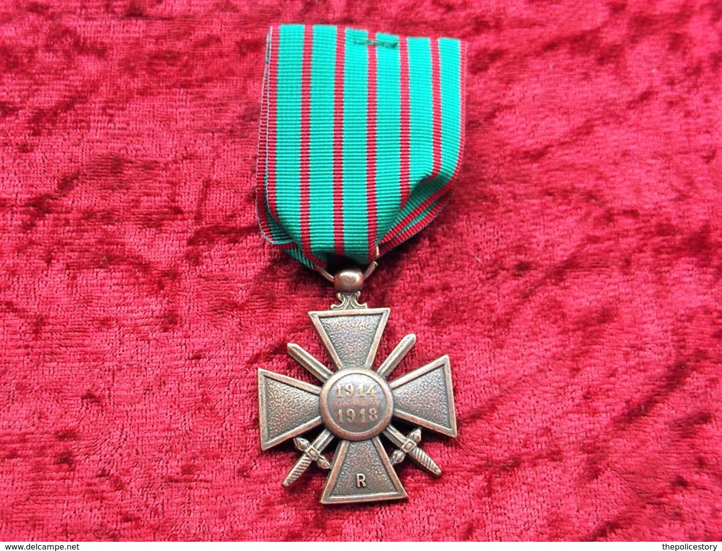 Croix De Guerre Francia 1914-1918 - Francia