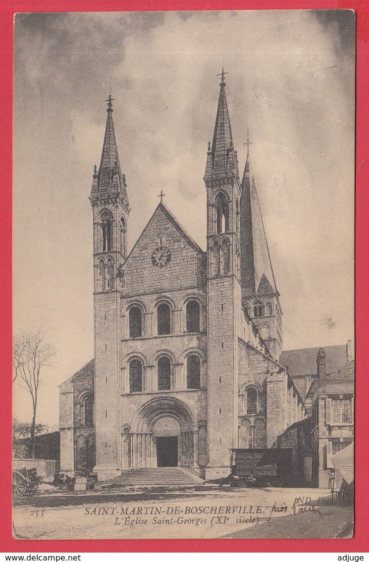 CPA-76-ST-MARTIN-de-BOSCHERVILLE- Abbaye SAINT-GEORGES*** 2 SCANS** - Saint-Martin-de-Boscherville