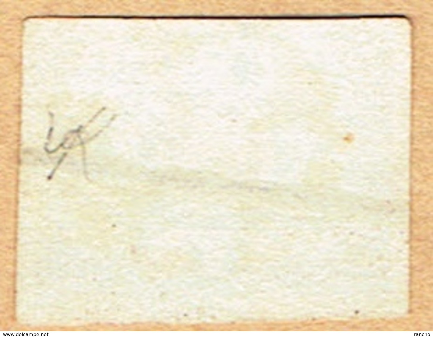 1850 TIMBRE OBLITERE REPARE C/.S.B.K. Nr:10. Y&TELLIER Nr:6. MICHEL Nr:2a. - 1843-1852 Federale & Kantonnale Postzegels