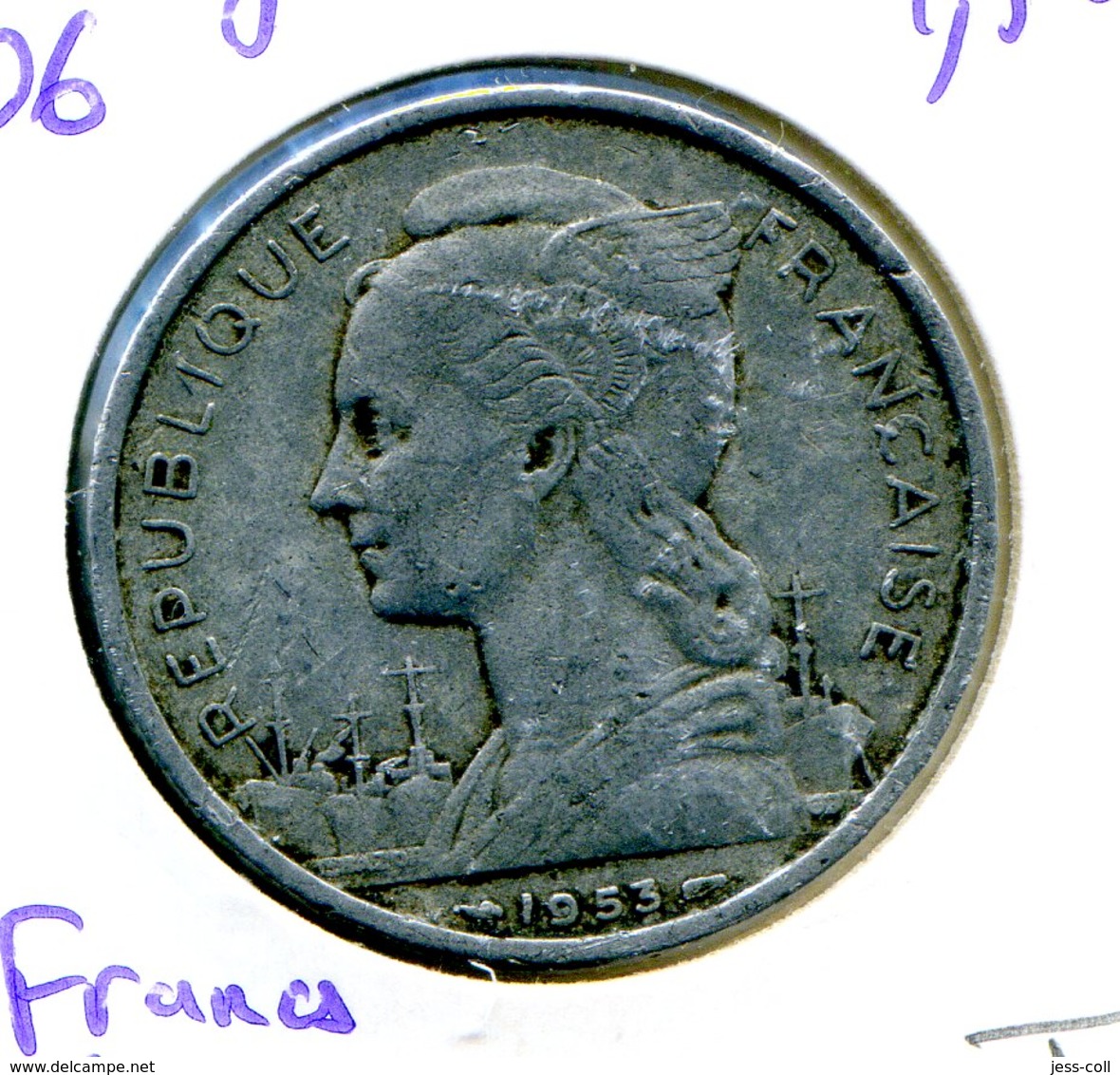 L106 Madagascar 5 Francs 1953 - Autres & Non Classés