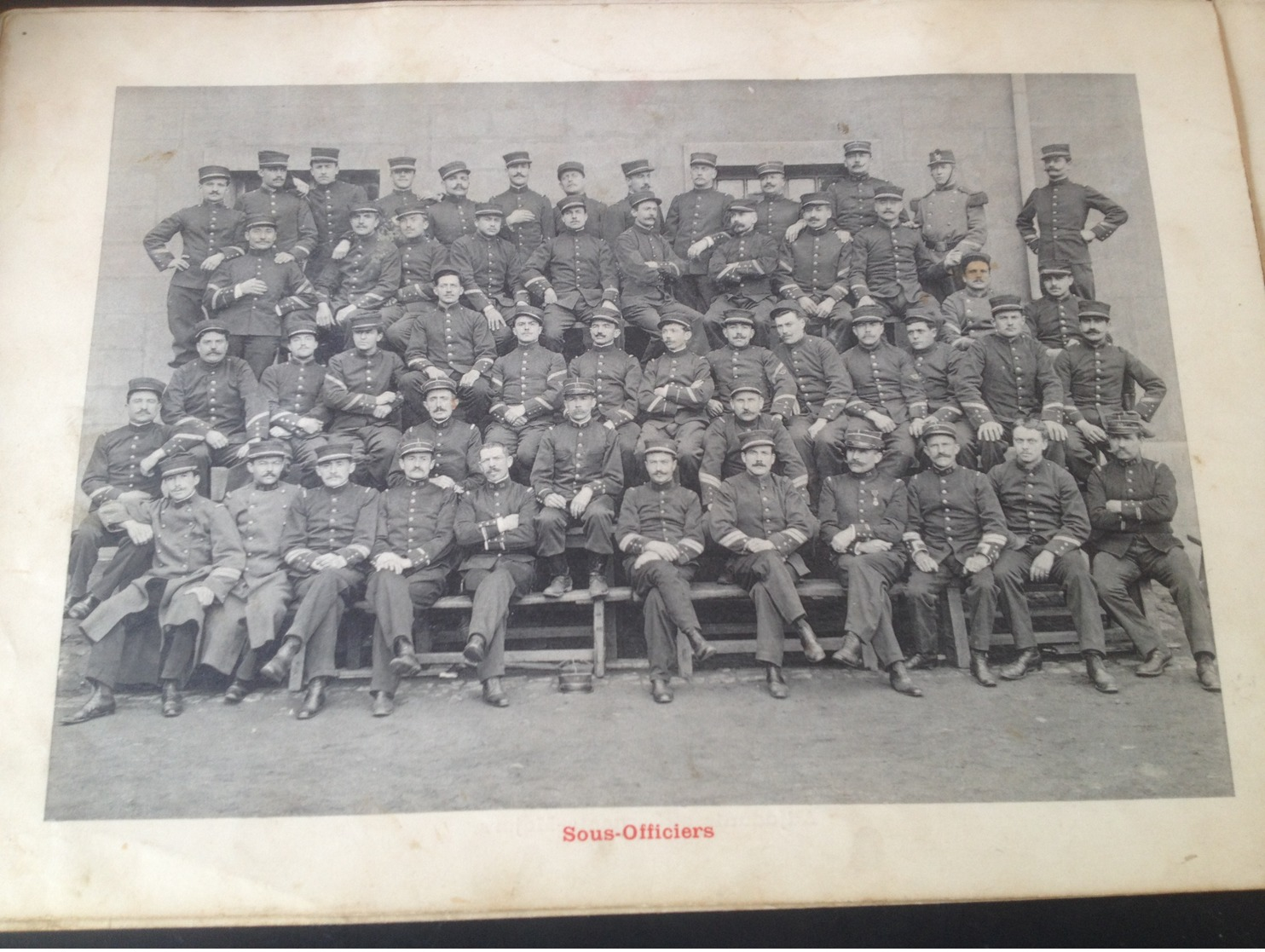 Livre photo 38eme Régiment d'Infanterie St Etienne 1907