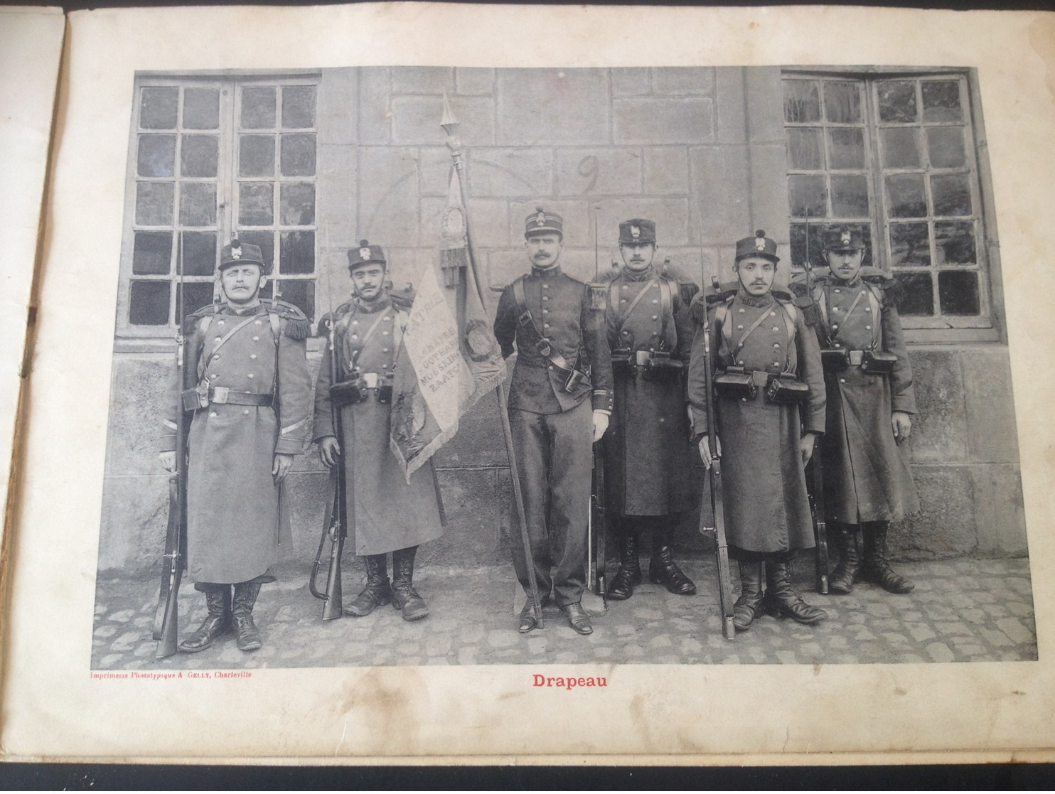 Livre photo 38eme Régiment d'Infanterie St Etienne 1907