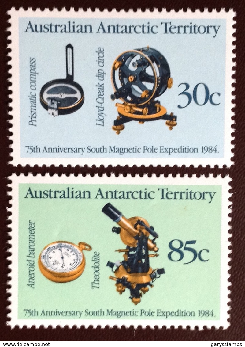 Australian Antarctic Territory AAT 1984 Magnetic Pole Exploration MNH - Unused Stamps