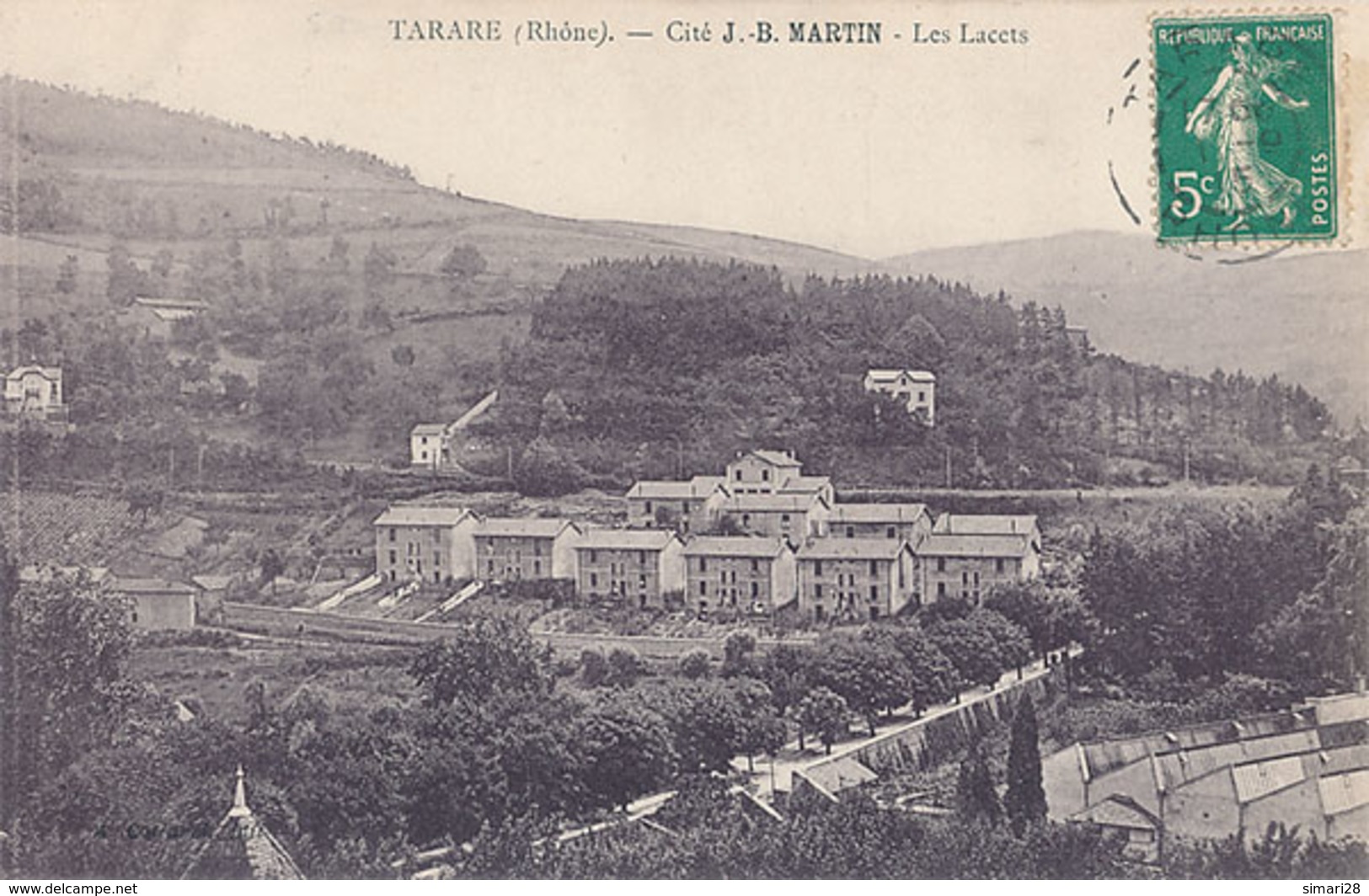 TARARE - CITE J. B. MARTIN - LES LACETS - Tarare